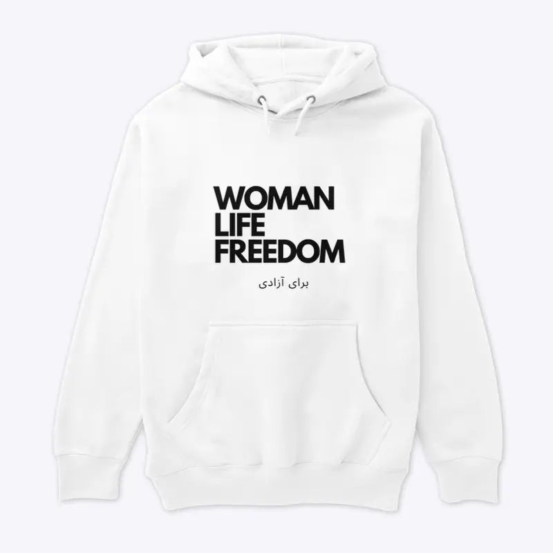 Woman life freedom print 